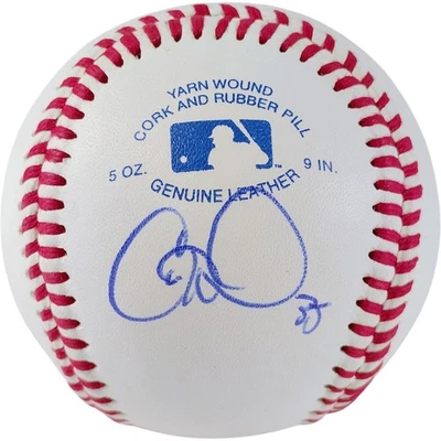 Cole Hamels Signed Baseball Philadelphia Phillies Texas Rangers Autograph Proof - Image 1 of 4