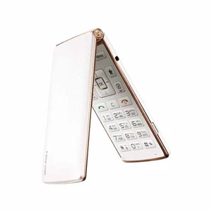 LG Wine Smart Android D486 Flip Button Touch Mobile Phone Unlocked 4 GB White - Picture 1 of 12