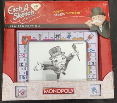 ETCH A SKETCH Classic Monopoly 60th Anniversary Limited Edition Magic Screen - Image 1 of 2