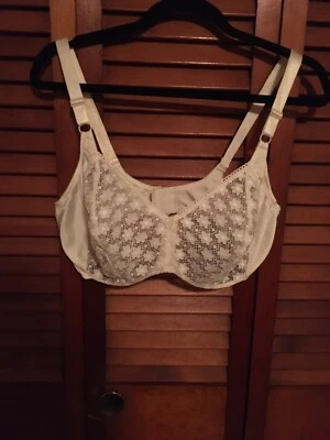 White Carnival Lace Bra 38 DD - Image 1 of 2