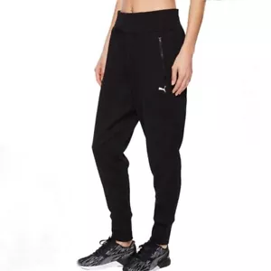 Puma Womens Warm Cell Winterized Black Pants Size S Sports Outdoors Actiwear - Picture 1 of 11
