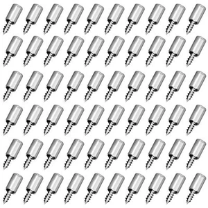 60PCS Self Tapping Screw Shelf Support for Kitchen Cabinets Bedroom Closets - Picture 1 of 6