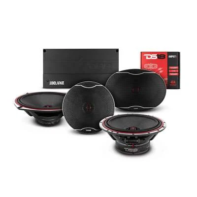 Ford F-150 Crew Cab 2015-2020 DS18 Car Door Speakers & Amplifier Best Package - Image 1 of 4