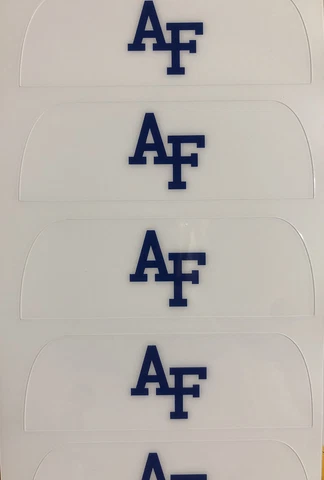 Air Force Football Helmet Decal - Speedflex Front Bumper Cover