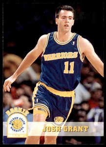 1993-94 Hoops Josh Grant Basketball Cards #337