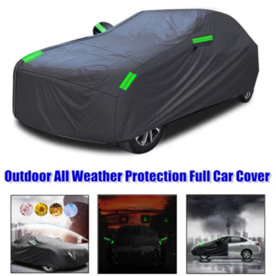Car Full Cover Waterproof Dust Anti-UV Resistant Outdoor All Weather Protection - Image 1 of 4