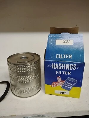 HASTINGS Densite Oil Filter Cartridge 207 1946-60 Buick Chevrolet Cadillac 6 cyl - Image 1 of 2