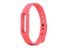 System-S Silicone Replacement Exchange Bracelet for Xiaomi Mi Band 2 IN Pink - Zdjęcie 1 z 1