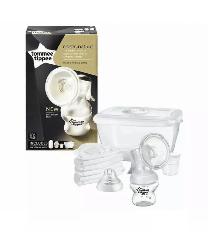 Tommee Tippee Closer To Nature Manual Breast Pump Silicone Shell 0% BPA  - Image 1 of 1