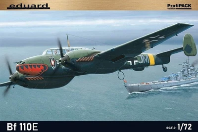 Eduard 7083 Bf 110E Profipack Edition Kit Montaggio 1/72 - Immagine 1 di 3