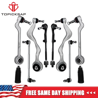10Pc Kit Control Arm TieRod End Sway Bar Link for BMW 1 3 Series E90 E82 328I - Image 1 of 4