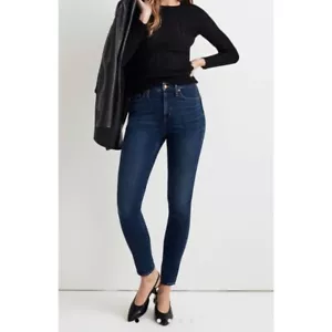Madewell High Rise Skinny Jeans Dark Wash Denim Slim Fit Damen Gr. 28 - Bild 1 von 10