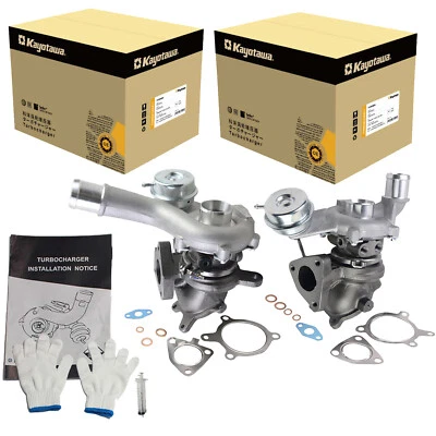 For Ford Explorer Flex MKT MKS 2010-19 Left+Right Turbo Turbocharger AA5E9G438GD - Image 1 of 4