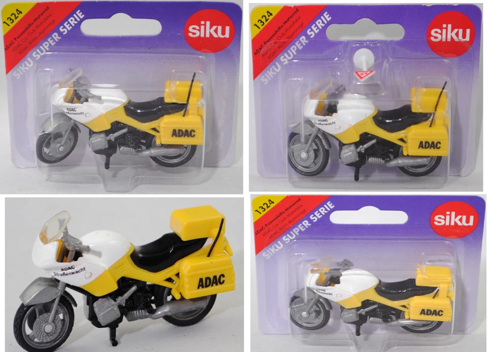 Siku Super 1324 ADAC-Motorrad BMW R 1100 RS Modell 1993-2001 ADAC / Straßenwacht - Bild 1 von 1