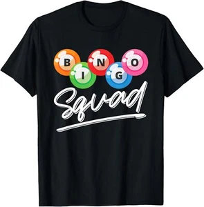 Lottery Gambling Bingo Squad Lotto Bingo Player Bingo T-Shirt Hoodie - Picture 1 of 14