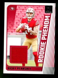 Ricky Pearsall 2024 Panini Donruss Football #RPJ-RPE Rookie Phenom Jersey Relic - Picture 1 of 2