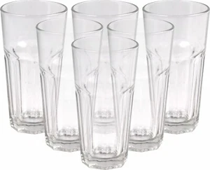 Highball Drinking Glasses 305ml Tall Water Juice Tumblers Table Glassware - Picture 1 of 3