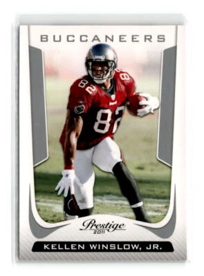 2011-Panini Prestige -#187-Kellen Winslow Jr. -Tampa Bay Buccaneers - Image 1 of 2
