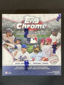 2022 Topps Chrome Baseball Logofractor Mega Box!! Factory Sealed MLB Box! - Picture 1 of 5