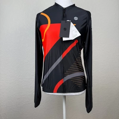 Camiseta deportiva de ciclismo Siroko M2 Arizona para hombre manga larga negra XL calce ajustado nueva con etiquetas Foto 1 de 4