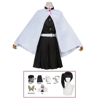 Kimono mujer Kimono Tsuyuri Kanao no Yaiba Kimetsu de anime para niños adultos Foto 1 de 4