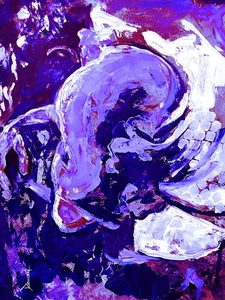 African American Digital 24x30 Gallery Wrapped Canvas Reproduction"Deep Thought" - Picture 1 of 2