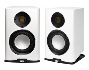 ELAC CARINA BS 243.4 weiss 1 Paar Regallautsprecher 2-Wege Bassreflex ANGEBOT! - Picture 1 of 7