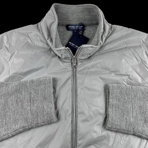 Peter Millar Crown Crafted Full Zip Hybrid Sweater Padded Jacket XL $495 - Picture 1 of 14