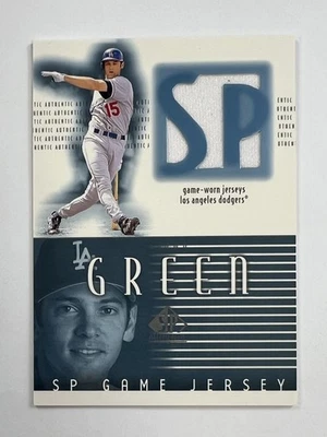 Camiseta deportiva Upper Deck SP 2002 Shawn Green Game reliquia AR142 Foto 1 de 2