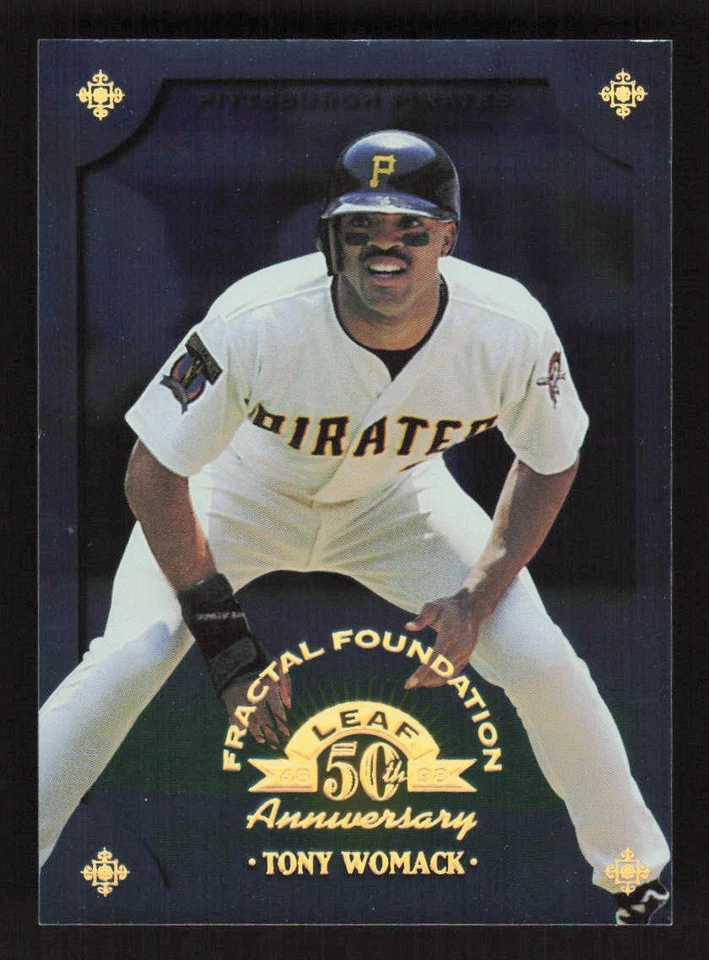 Tony Womack 1998 Leaf Fractal Foundations #70 Pittsburgh Pirates /3999 - Image 1 of 2