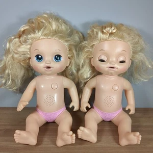 14" Hasbro Baby Alive Check Up, Talking Doll, 2016, Mouth & Eyes Move, Mum & Dad - Picture 1 of 14