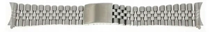 CINTURINO JUBILEE ACCIAIO MASSICCIO ATTACCO CURVO mm13 17 20 22 - Imagen 1 de 9
