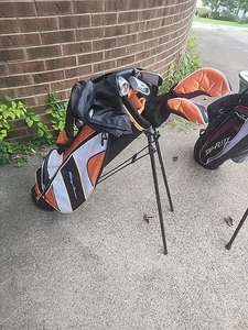 Tommy Armour HotScot junior golf set Driver,Hybrid,7i,PW,Putter & Bag RH - Picture 1 of 17
