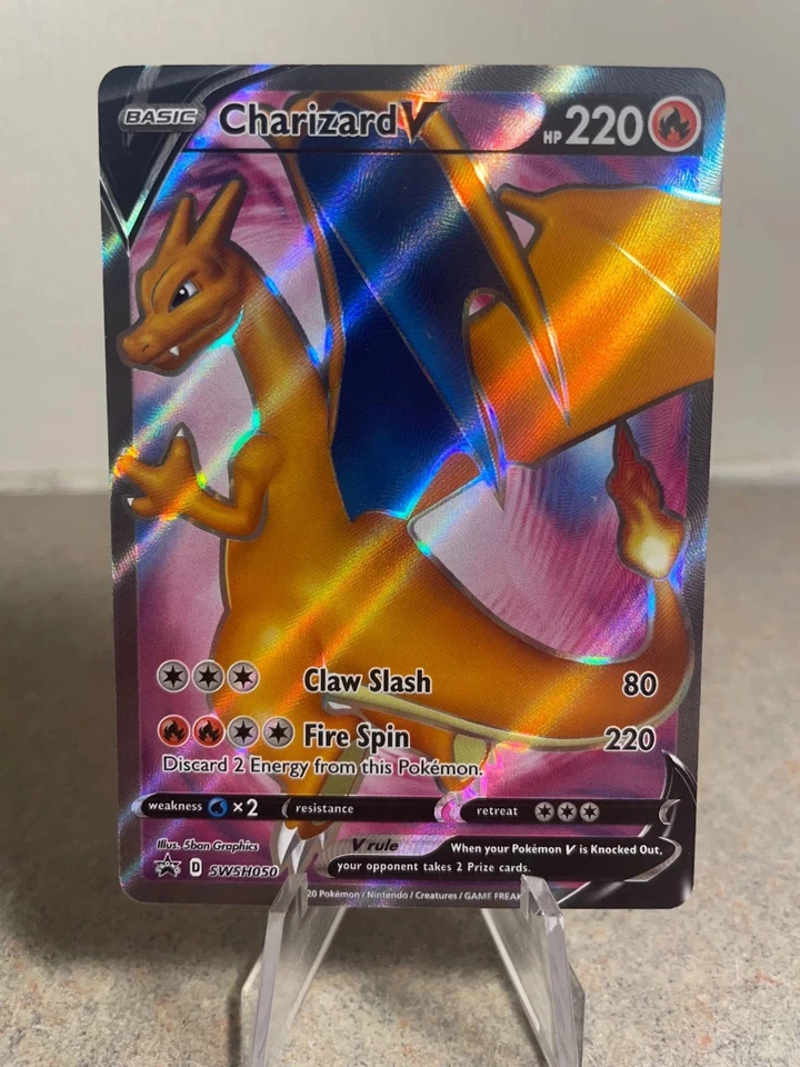 Charizard V SWSH050 SWSH: Sword & Shield Promo Cards Holo NM - Image 1 of 1