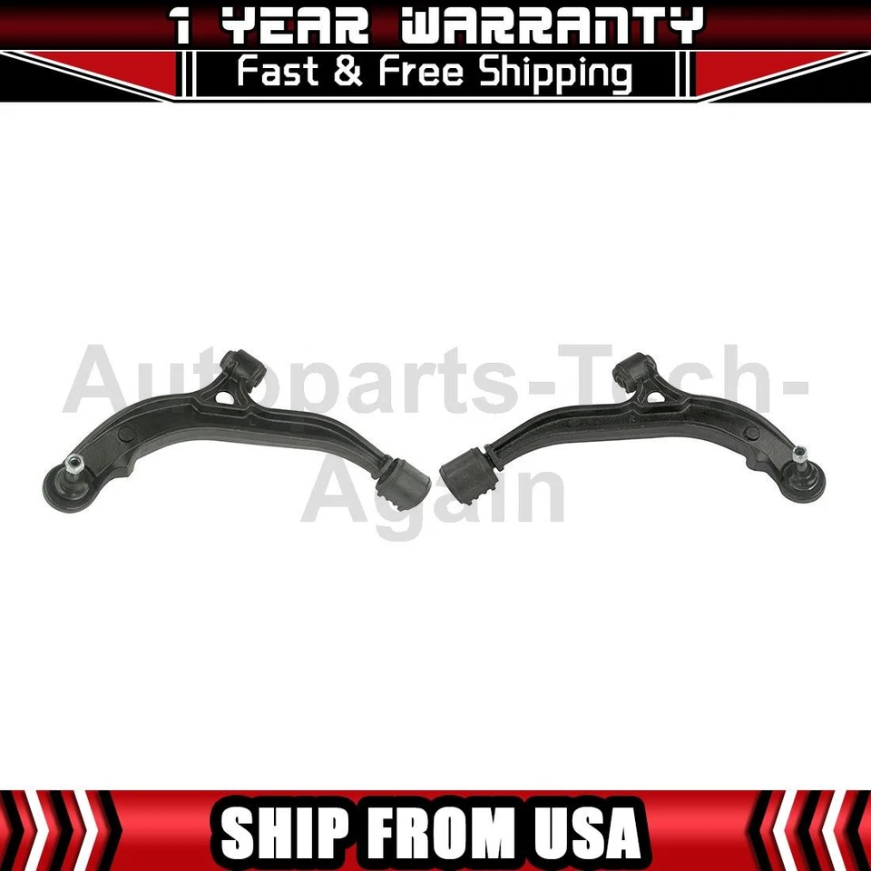 Braço de controle inferior dianteiro Mevotech 2 junta esférica compatível com 2002 Chrysler Grand Voyager - Imagem 1 de 4