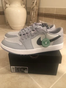 ⛳️ Air Jordan 1 Low Golfschuhe ⛳️ Wolf Grey DD9315-002 Herren Größe 12 - Bild 1 von 8