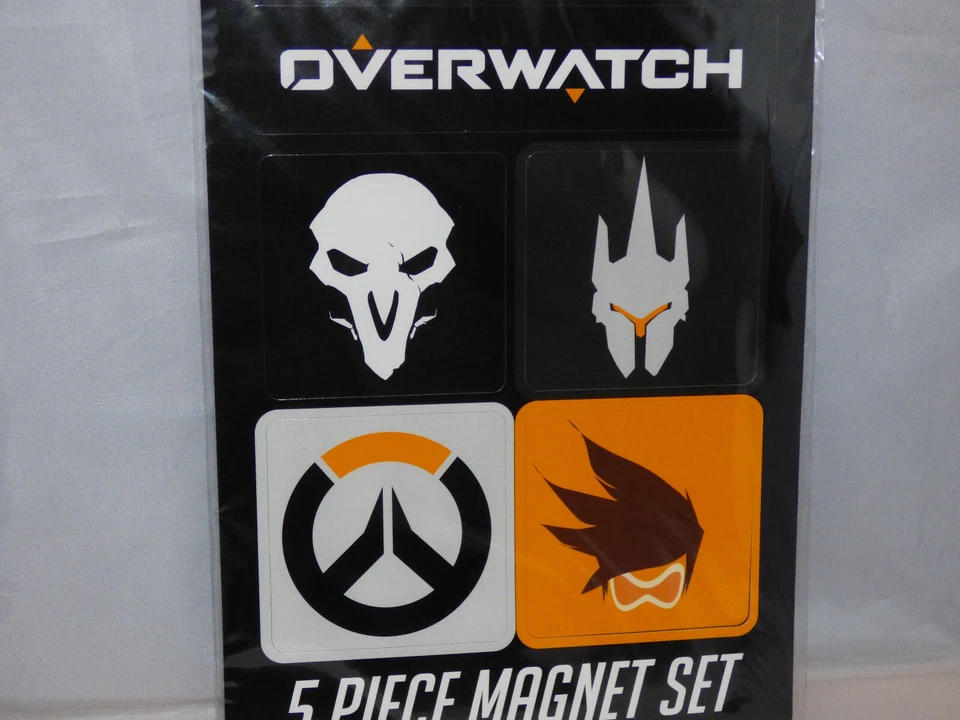 Blizzard Entertainment Overwatch 5pc Magnet Set Collectible Toys