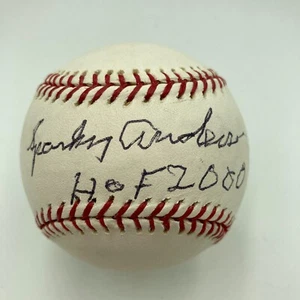 Sparky Anderson HOF 2000 Signed Official Major League Baseball JSA COA - Picture 1 of 4