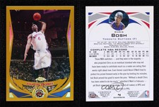 2004-05 Topps Chrome Gold Refractor /99 Chris Bosh #4 HOF