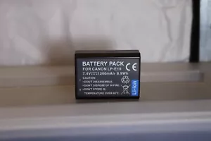 unbranded LP-E10 battery for Canon EOS 2000D 4000D 1200D 1100D 1300D UK - Picture 1 of 2