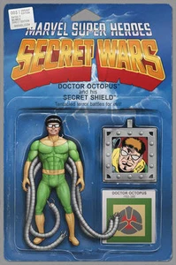 SECRET WARS #3 DR. OCTOPUS ACTION FIGURE VARIANT LOT OF 10X COPIES NM OR BETTER! - Picture 1 of 1