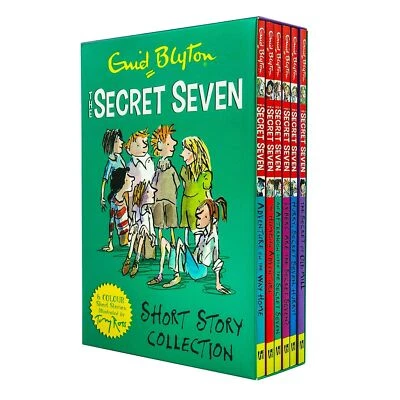 Secret Seven Short Story Collection 6 Books Box Set By Enid Blyton Humbug Advent - Image 1 of 2
