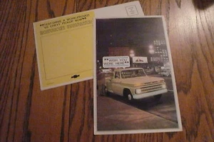 Chevrolet 1965 camioneta tarjeta postal de anuncio - compra 1 recibo 2 - Imagen 1 de 1