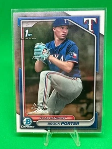 Brock Porter 2024 Bowman Chrome 1st #BCP-36 Texas Rangers - Picture 1 of 2