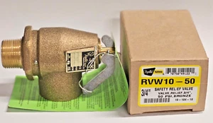 Apollo Valves RVW10-50 3/4" Safety Relief Valve Brand NEW!! - Picture 1 of 5