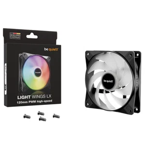 be quiet! Light Wings LX 120mm PWM High-Speed Fan (BL123) - Picture 1 of 1