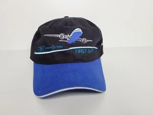 2009 Boeing 787 Dreamliner First Flight Strapback Hat Airplane Employee Cap - Picture 1 of 7