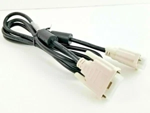 Câble noir HP Dell 6 pieds 18 broches M-M DVI-I neuf 405520-001 089G1748CAA - Photo 1 sur 1