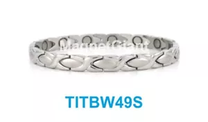 High power Womens magnetic Titanium bracelet (5000 Gauss magnets) - Picture 1 of 1