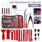 158pcs Hand Tools Car Dashboard Stereo Trim Removal Installation Pry Clips Bag